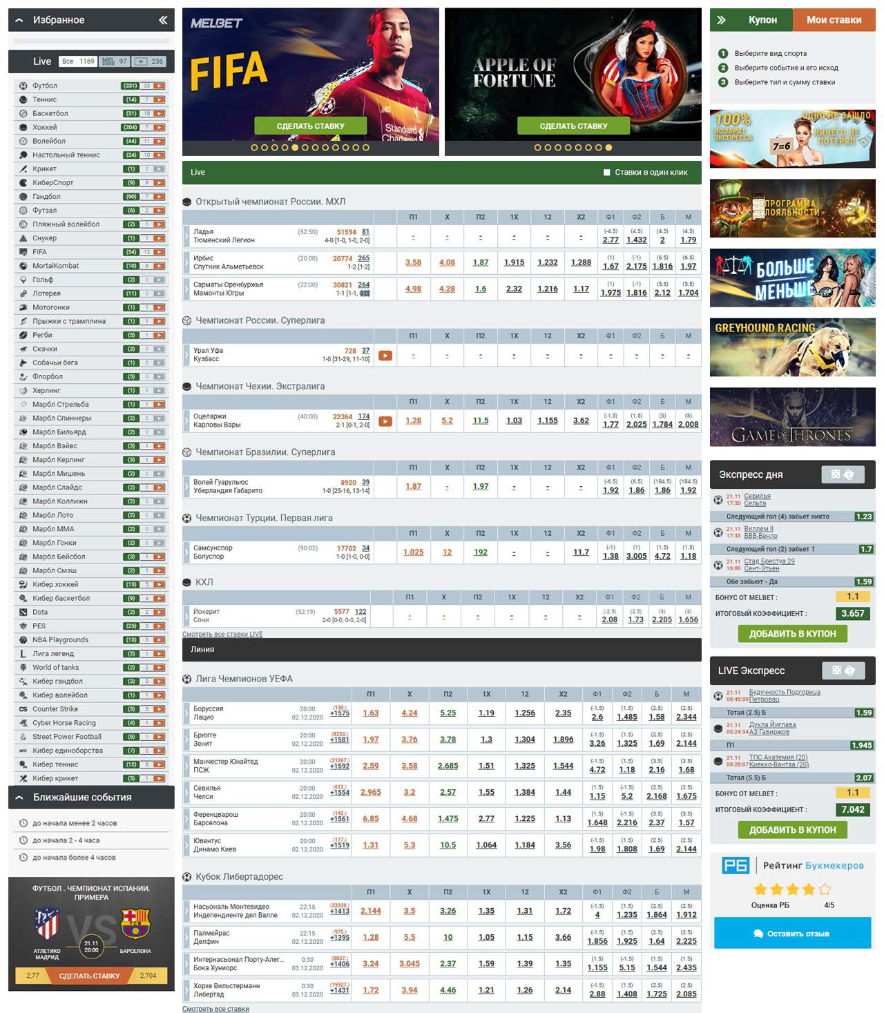 Биржа BETFAIR